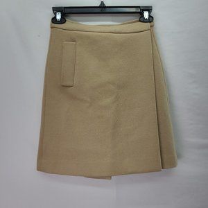Diane Von Furstenberg Women's Skirt with Pocket Tan - Size 0